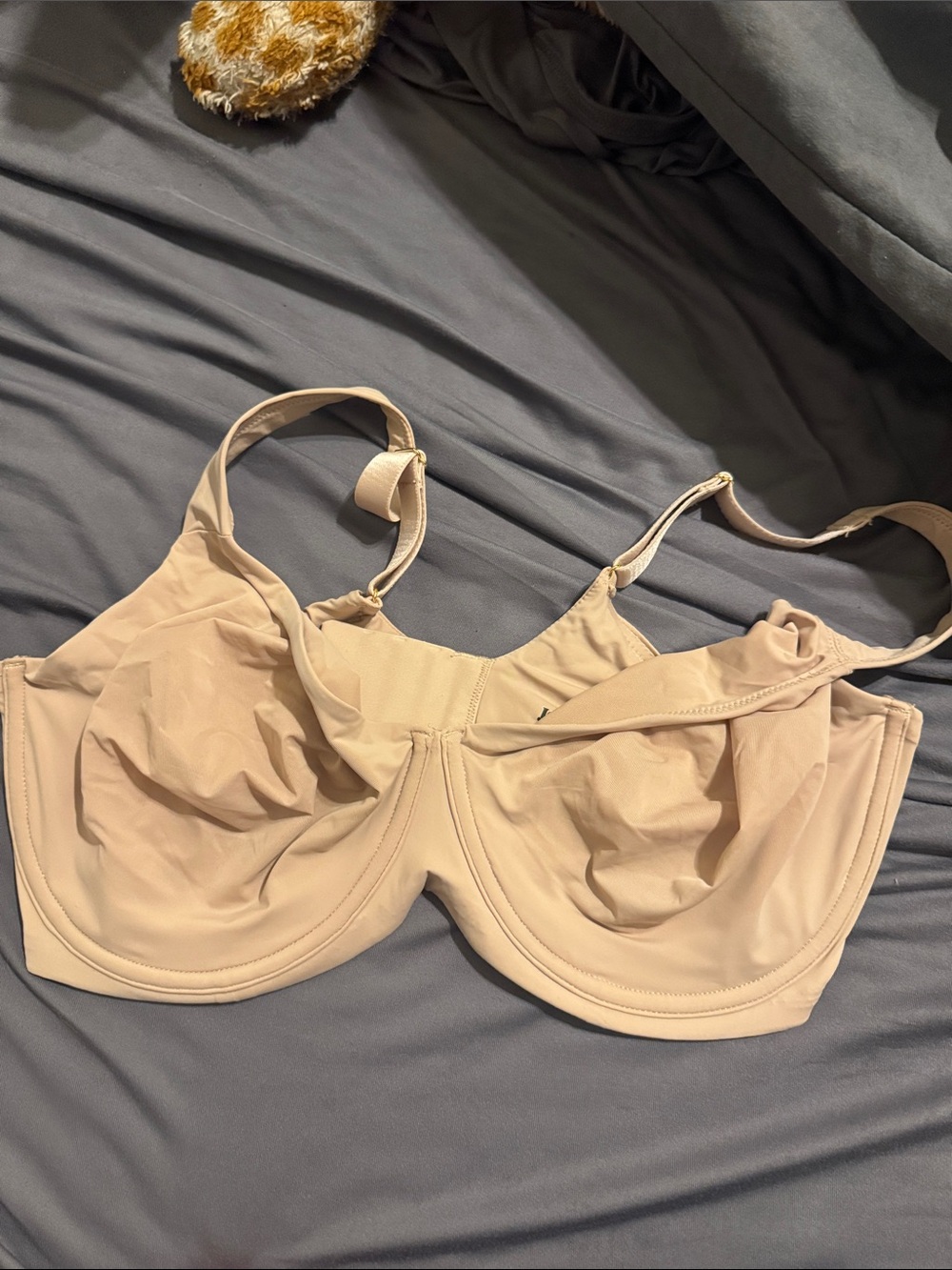 Everyday Support Underwire Bra in Light Beige 38DDD